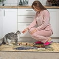 thumbnail image 4 of Vintage Chef Kitchen Food Kitchen Mats for Floor Set Of 2,Kitchen Rugs Mats with Dirty Resistance,washable,non Skid,kitchen Rugs and Mats 17.7x24+17.7x48inch, 4 of 7