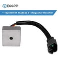 thumbnail image 2 of ECCPP Voltage Regulator Rectifier Fit for Club Car Precedent 4-cycle Gas Golf Carts 1025159-01 1028033-01 Rectifier Regulator, 2 of 7