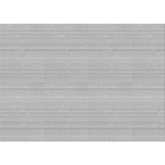 Ahgly Company Indoor Rectangle Patterned Gray Goose Gray Area Rugs, 7' x 9'