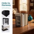 thumbnail image 2 of Unique Bargains Musical Note Metal Bookends Non-Skid for Shelves Style C 4.7"x3.5"x6.7", 2 of 6