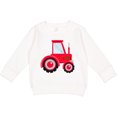 thumbnail image 2 of Inktastic Farming Red Tractor Toddler Sweatshirt, 2 of 4