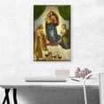 thumbnail image 2 of ARTCANVAS Sistine Madonna 1513 Canvas Art Print by Raphael - Size: 26" x 18" (0.75" Deep), 2 of 9