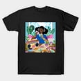 thumbnail image 1 of Cassette Player Retro 80s Portable Audio Tape Machine Unisex T-Shirt, sizes up to 3XL, 1 of 4