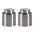 thumbnail image 1 of 2 tapones de acero inoxidable para botellas de champán y vino., 1 of 7