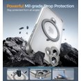thumbnail image 2 of Funda de teléfono MAGIC JOHN diseñada para iPhone 16 Plus con soporte, 2 of 7