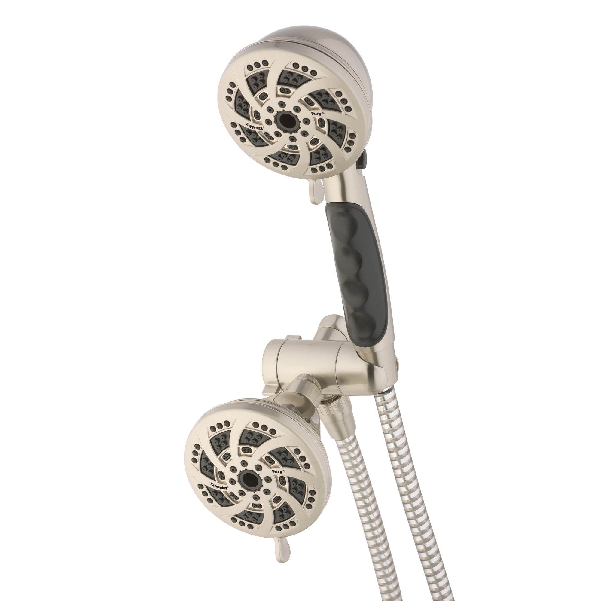 Oxygenics 35Function Fury Combo Shower Head, Brushed Nickel Walmart