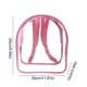 thumbnail image 3 of CaiYueKe Clear PVC Backpack Transparent Stadium Backpack for College Travel Events Large Capacity Waterproof Lightweight Breathable Backpack for Laptop Work Commuter, 3 of 7