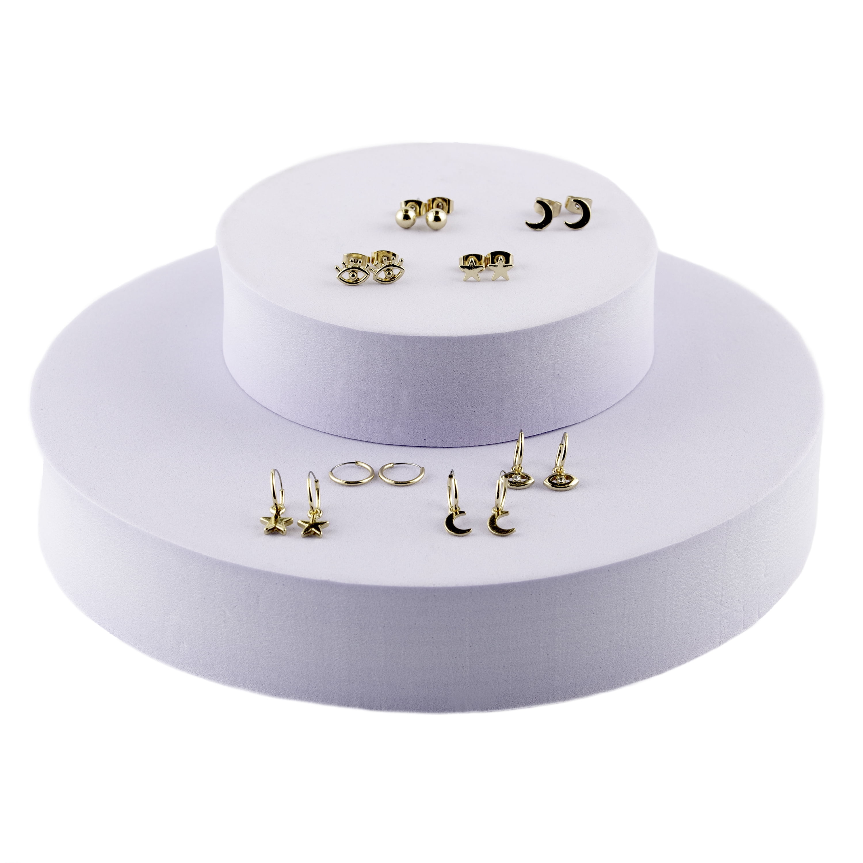 Claire's Teenagers Mystical Stud and Hoop No Stone Earrings