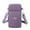 🔥 Light Purple_Base#11068, variant on Crossbody Chest Bag Backpack with Headphone Hole | Lightweight Polyester Sling Pack for Hiking Travel Everyday Use | Adjustable Strap | Multi-Compartment | 19x10x5cm | Unisex
