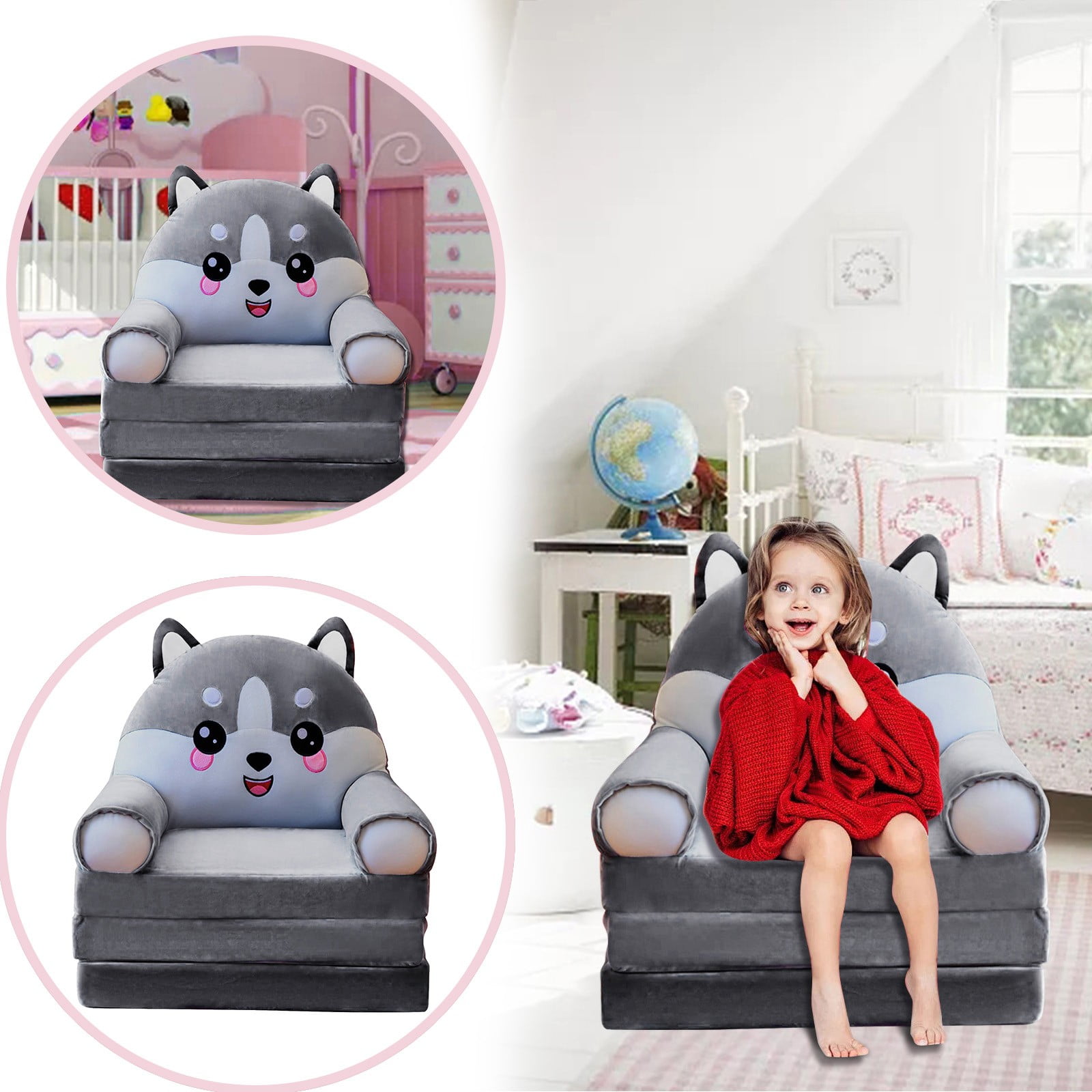 Kids lounge bed discount