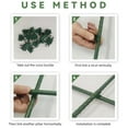 thumbnail image 3 of 50pcs Plant Trellis Connector Clip Stake Clips For Fixed Garden Frame Rod, 3 of 11