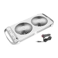 thumbnail image 2 of DOLITY RV Roof Fan Ventilation Cooling Fan Removable Easily Install with Switch 12V White, 2 of 9
