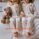 thumbnail image 4 of Pijamas de Navidad para niños, conjunto de pijamas familiares para mujeres, niñas, bebés, hombres, ropa de salón de terciopelo rojo y blanco, invierno 2023, 4 of 4