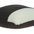 thumbnail image 4 of Parkland Collection Zoha Gray Solid Decorative Throw Pillow, 20 x 20 Cotton Square Pillow, 4 of 7