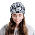 thumbnail image 2 of Naloa Hawaiian Style Soft Beanie Hat, Knit Beanie Daily Beanie in Fine Knit for Women Men Winter Travel, Outdoor, 2 of 7