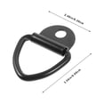 thumbnail image 2 of SHOWERORO 4Ud Gancho De En Carbono Negro Ideal Para Remolque Pesado, 2 of 8