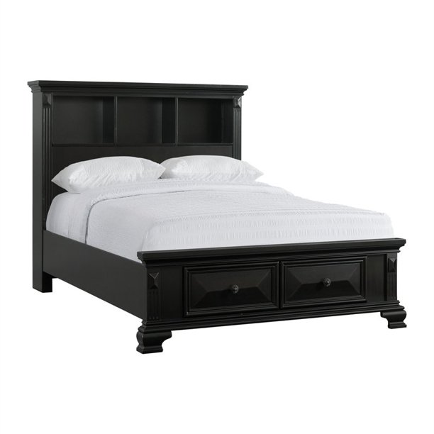 Picket House Furnishings Trent Full Storage Bookcase Bed with USB in