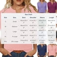 thumbnail image 3 of ClodeEU Women's V Neck 3/4 Sleeve Button Top ,Casual Summer Tunic Blouse Wine,Womens Plus S, 3 of 5