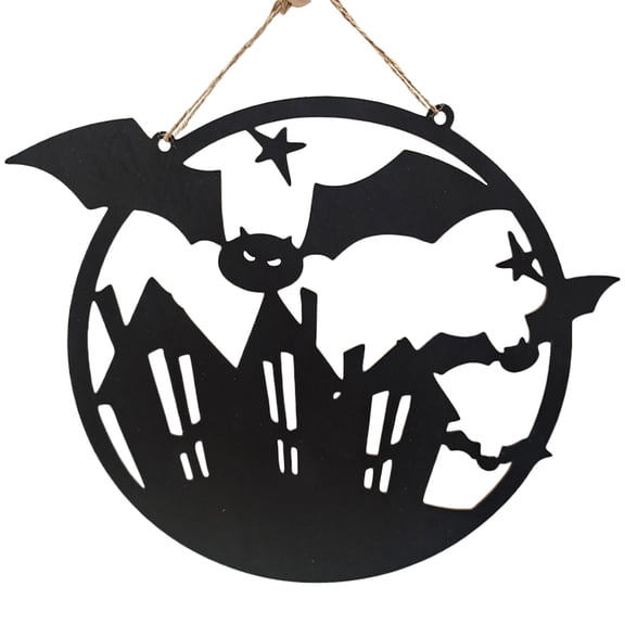 Drses Creative Halloween Wooden Gifts Shaped Pendant Decorations For