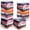 12 x 12 x 12 Inch, variant on Closet Organizer 18 x 15 x 9 Inch 6-Pack Zippered Plastic Storage for Blankets Clothes Bed Sheets