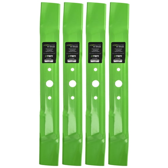 LawnRAZOR High Lift Blade for John Deere 42C Decks LX255 4 Pack 810-CBL2278D