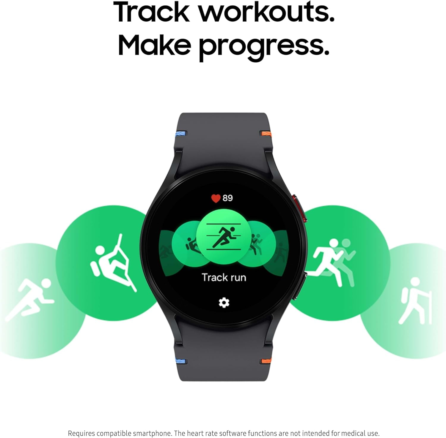 Samsung Galaxy Watch FE (GPS) 40mm Smartwatch with Heart Rate Monitor | Brand New (International Version)