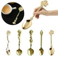 thumbnail image 2 of olkpmnmk Table Spoons Royal Style Carved Coffee Spoon Stainless Spoons Ice Cream Tool Collection Ice Cream Spoons Serving Spoons Condiment Spoons Yogurt Spoon Salt Spoon Fruit Spoon Vintage Spoons, 2 of 9