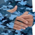 thumbnail image 6 of Hoodies for Men UPF 50+ Sun Protection Hoodie Long Sleeve Fishing Hiking Camouflage Shirt with Face Mask L, 6 of 7