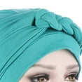 thumbnail image 6 of Travelwant Womens Summer Sleeping Headwrap Beanies Hat Ladies Muslim Turban Cap Solid Color Pre-Cross Chemo Cap for Hair Loss, 6 of 7