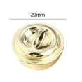thumbnail image 6 of 50Pcs Christmas Bells Crafting Bells DIY Crafting Dog Bells Choker Bells Jewelry Making Bells for Festival Garland Home Decor Gold 20mm, 6 of 6