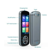 Smart AI Translator Voice Multi 137 Languages Portable Support 3 Inch Touch Screen Photo Offline Record Translation ,Long-Lasting