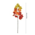thumbnail image 3 of Artificial Maple Branches - 27" Fall Foliage Stems for Indoor/Outdoor Decor (Thanksgiving Centerpiece and Year-Round Home Landscaping), 3 of 6