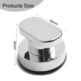 thumbnail image 4 of 1 Pcs Strong Suction Cup Glass Mirror Door Handle, Super Suction Vacuum Suction Silver, 4 of 9