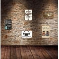 thumbnail image 3 of Flamingo Trailer Park Metal Vintage Tin Sign Wall Decoration 12x8 inches for Cafe Coffee Bars Restaurants Pubs Man Cave Decorative, 3 of 5