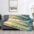 thumbnail image 2 of Fuzoiu Retro Wooden Print Flannel Blanket,Throw Blanket,Flannel Home Decor,Fleece Bed Blankets,Cozy Soft Blanket for Bed, Sofa, Camping, and Travel-40"x30", 2 of 6