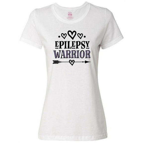 Inktastic Epilepsy Warrior Awareness Support Women's T-Shirt