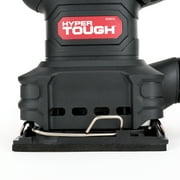 Hyper Tough 2 Amp Corded 1/4 Sheet Palm Sander with Dust Bag, Vacuum Hose Adapter, Punch Plate & 3 Sanding Sheets, New Condition