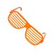 thumbnail image 5 of Guardurnaity Gafas de persiana de plástico llamativas y de moda hechas de gafas de persiana de plástico tamaño libre naranja Naranja tamaño libre 2Conjunto, 5 of 6