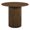 Walnut, variant on Coaster Hamlyn Round Fluted Wood Counter Height Dining Table in Walnut