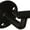Black, variant on Deltana HRC253CR003 Handrail Brackets, 3" Projection in PVD Polished Brass