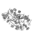 thumbnail image 2 of kurtrusly Earring Stud Base Multi Handmade Personality Ear Pins Setting Lady Decorations Daily Jewelry Making Tool Wedding Beach Steel Color 6mm 1Set, 2 of 6
