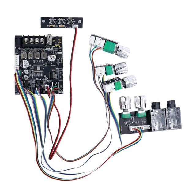 Placa amplificadora de potencia de 2.0 canales, 50 W + 50 W, TPA3116D2, para altavoz DIY, módulo amplificador de audio con protección inteligente.