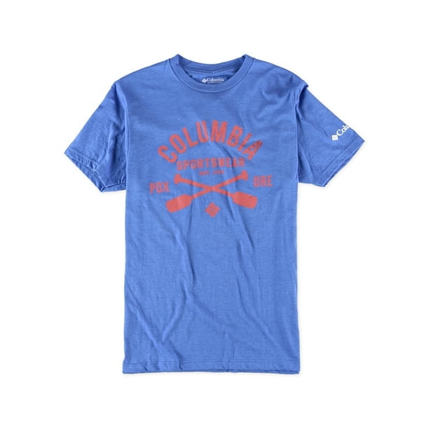 Camiseta Columbia Babon Graphic para hombre azul grande