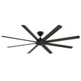 thumbnail image 3 of Hydra Indoor and Outdoor 8-Blade Smart Ceiling Fan 96in Titanium with 3000K LED Light Kit and Wall Control, 3 of 7