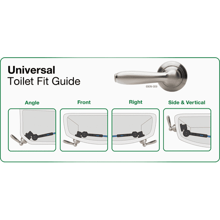 Perfect Fit Premium Tank Lever - Pack of 2 — Residential Use, Standard Application