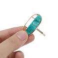 thumbnail image 4 of Unique Bargains 1 Pc Ponytail Buckle Hair Clip Semi-hollow Hair Ponytail Cuff for Women Green, 4 of 5