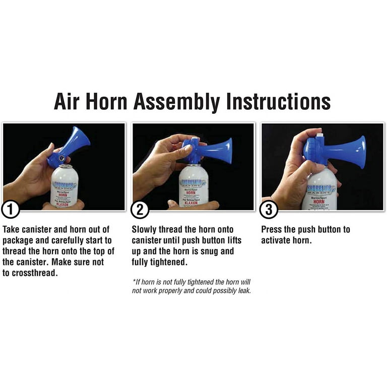 3.5oz Marine & Sport Air Horn - T-H Marine Supplies