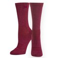 thumbnail image 2 of ODD SOX Basix Athletic Crew Socks Mauve Heather Cushioned Footbed, Breathable Knit, Arch Support,, 2 of 5