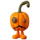 thumbnail image 2 of Calabaza de resina con caras divertidas, calabazas tejidas a mano, adorno, estatua de calabazas, figurita Estilo C 5x5x9.3cm, 2 of 9