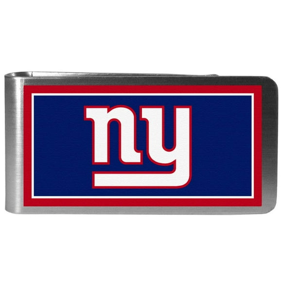 NFL New York Giants Pince à Billets Logo SportsSteel Siskiyou pour Hommes, Acier, Taille Unique